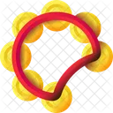 Tambourine Music Instrument Icon