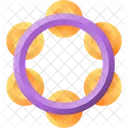 Tambourine Music Instrument Icon