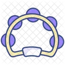 Tambourine Music Instrument Icon