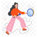 Tambourine Player Tambourinist Hand Percussionist アイコン