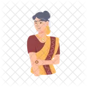 Village Bride Tamil Bride Indian Girl Icon