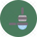 Tamping Coffee Drink Icon