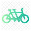 Tandem Bicycle  Icon