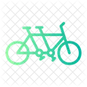 Tandem Bicycle  Icon