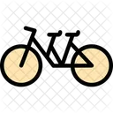Tandem Bicycle Double Bike Icon