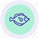 Espiga Oceano Marinho Ícone