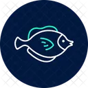 Espiga Oceano Marinho Ícone