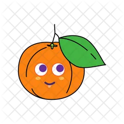 Tangarine Emoji Emoji Icon