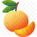 Tangerine Fruit Orange Icon