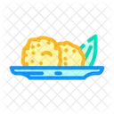 Tangerine Sorbet Food Icon