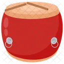 Tanggu Japanese Culture Drum Icon