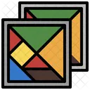 Tangram Rubik Triangles Icon