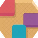 Tangram Puzzle Geometry Icône