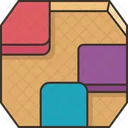 Tangram Puzzle Geometry Icône