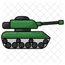 Tank Filled Line Icône