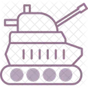 Tank Miliatry Fuel Icon