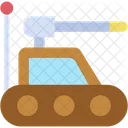 Tank Weapon Baby Toy Icon