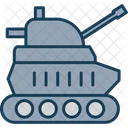 Tank Miliatry Fuel Icon