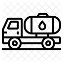 Tank Truck Fuel Icon