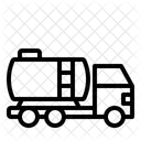 Tank Truck Gas Transport Fuel Delivery Icon