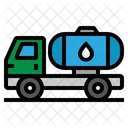Tank Truck Fuel Icon