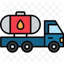 Tank Truck Food Vector Icon