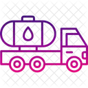 Tank Truck Food Vector Icon