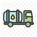 Transport Truck Oil Icon