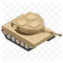 Military Panzer Army Tank Armoured Vehicle Icon