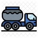 Tank Truck Liquid Icon
