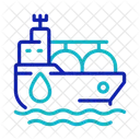 Tanker Ship Oil Tanker Fuel Carrier Icon