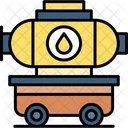 Tanker Truck Delivery Fuel Icon
