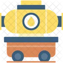 Tanker Truck Delivery Fuel Icon