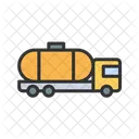 Tanker Truck Petroleum Fuel Icon