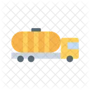 Tanker Truck Petroleum Fuel Icon