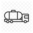 Tanker Truck Petroleum Fuel Icon