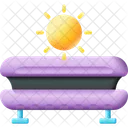 Tanning Booth Skin Sunbed Icon