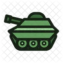 Tanque Guerra Militar Icono