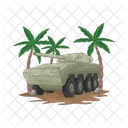 Tanque Militar Guerra Ícone