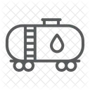 Petroleo Tanque Industria Icono