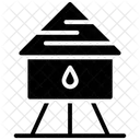 Tanque De Almacenamiento Almacenamiento De Agua Contenedores De Liquidos Icono