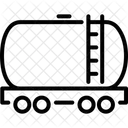 Deposito De Combustible Gasolina Petrolero Icono