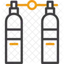 Tanque De Mergulho Tanque De Oxigenio De Mergulho Cilindro De Respiracao Subaquatica Ícone