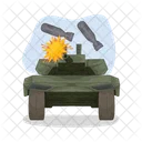 Tanque Militar Guerra Icon