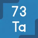 Tantalio Tabla Periodica Quimica Icon