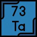 Tantalio Tabla Periodica Quimica Icono