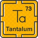Tantalum Preodic Table Preodic Elements Icon