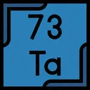 Tantalum  Symbol