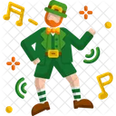 Tanzen St Patrick Heiliger Patrick Symbol