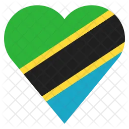 Tanzania Flag Icon